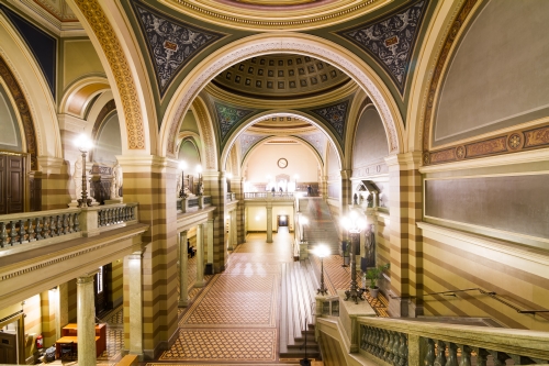 main university building, Uppsala University, interior